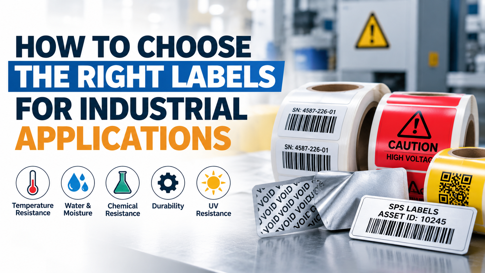 How to Choose the Right Labels for Industrial Applications