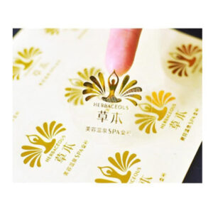 Labelkraft Printed Roll with Gold/Silver Foil