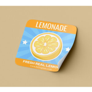 Multicolor Square Sticker